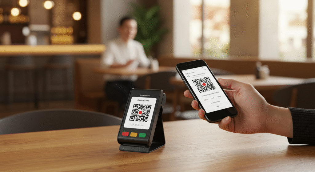 QR Kod ile odeme Alan Restoran Yazilimi